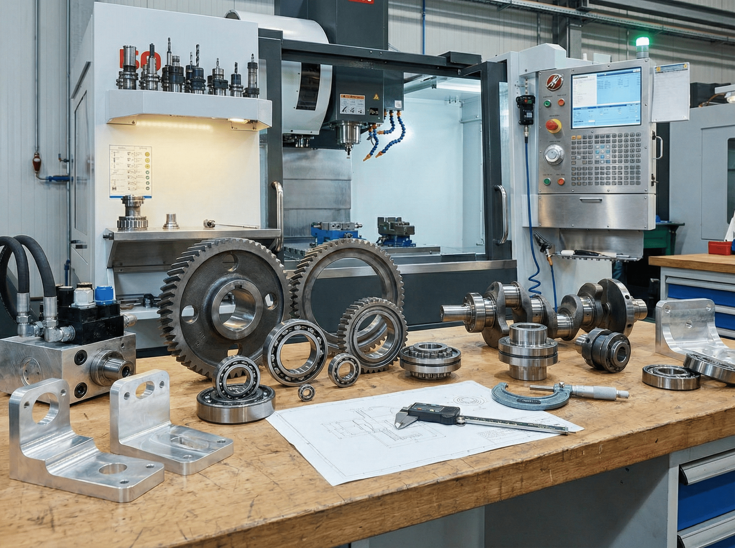 Endüstriyel Makine Bileşenleri